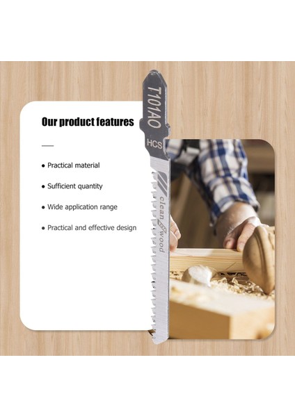 Ahşap Plastik Kesme Diski Için 20 Adet Alternatif Hareketli Dekupaj Testeresi Bıçağı (Yurt Dışından) fiyatları