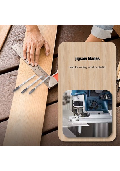 Ahşap Plastik Kesme Diski Için 20 Adet Alternatif Hareketli Dekupaj Testeresi Bıçağı (Yurt Dışından) modelleri