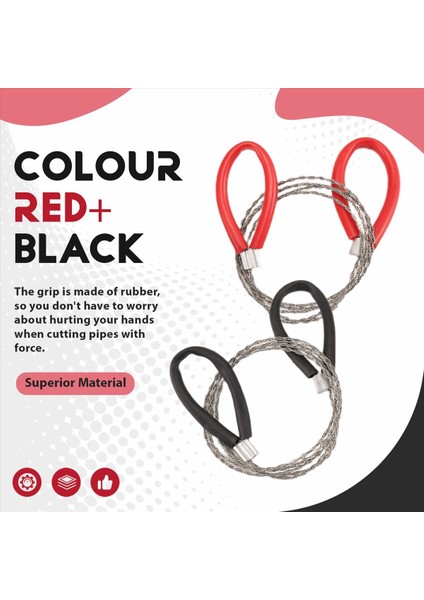 2 Adet Pvc Boru Kablo Testeresi El Cep Ipi Halat Testeresi Kesme Aleti (Yurt Dışından) fırsatları