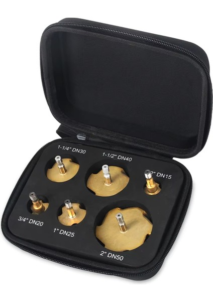 Kademeli Matkap Ucu 6 Parçalı Altıgen Saplı Su Borusu Bağlantı Aleti (Yurt Dışından)