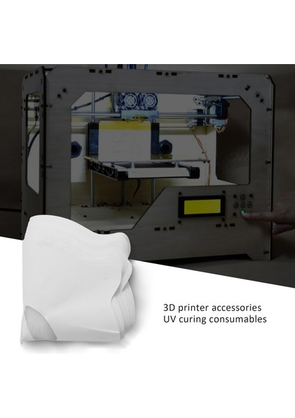 Wanhao D7 Sla Uv 3D Yazıcı Parçaları Aksesuarları Filament Filtresi Için 50 Adet Reçine Kalınlaştırıcı Kağıt Filtre Tek Kullanımlık (Yurt Dışından) fiyatları