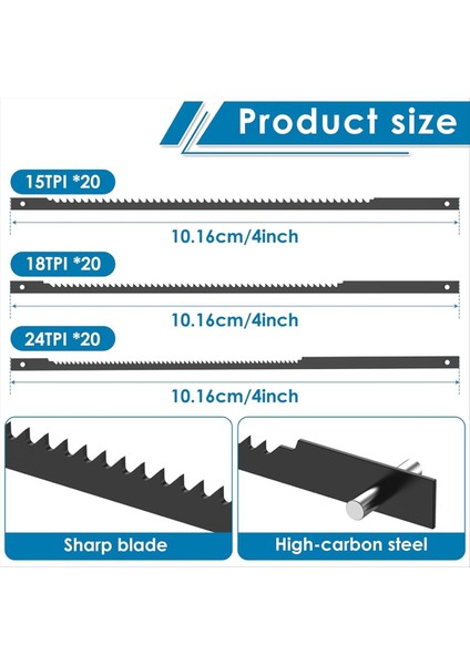 60 Adet Dekupaj Testeresi Bıçağı Pim Ucu (Yurt Dışından) fiyatları