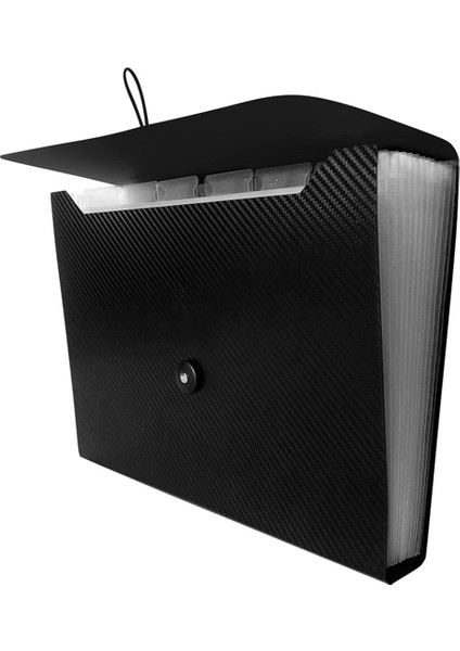 13 Cepli Genişleyen Klasör Akordeon Klasör, Elastik Tokalı Kapatma, Okul Ofisi Için A4 Kağıt Dosya Düzenleyici, 1 Adet (Yurt Dışından)