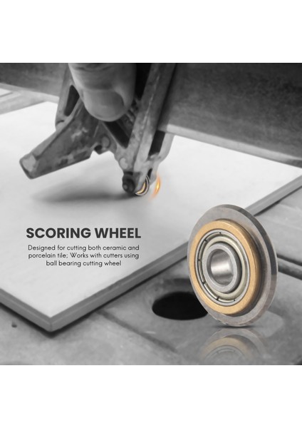 Manuel Kesme Makinesi Için Cıvata ve Kilit Somunlu 2 Adet Fayans Tekerleği (Yurt Dışından) fırsatları