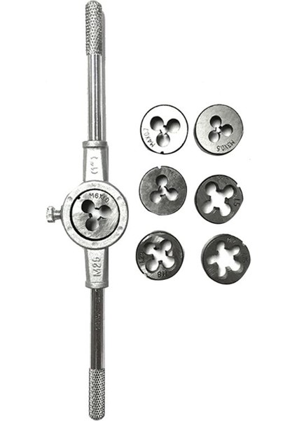 8 Parça Metrik Kalıp Seti M3/M4/M5/M6/M8/M10/M12 Alet Seti (Yurt Dışından) modelleri