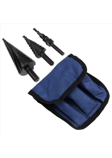 Metal Için 3 Adet Kademeli Matkap Ucu, 4-12MM 4-20MM 4-32MM Spiral Flüt Unibit Kademeli Matkap Ucu, Kaplamalı Üniversal Uç (Yurt Dışından) modelleri