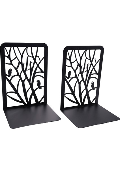Kitap Destekleri, Raflar Için Kitap Destekleri, Kitaplar Için Dekoratif Kitap Destekleri, Okul, Ev Veya Ofis Için Kitap Destekleri (Siyah, 1 Çift) (Yurt Dışından) fiyatları