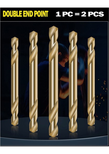 3,2 mm Kobalt Matkap Uçları (20 Adet), M35 Hssco Yüksek Hızlı Çelik Çift Uçlu Kısa Gövdeli Burgu Matkap Ucu Seti Sertleştirilmiş Metal Için (Yurt Dışından) indirimleri