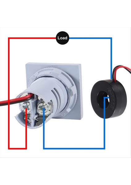 3 Adet 3'ü 1 Arada 60-500V 0-100A Ac Dijital Ampermetre Voltmetre (Yurt Dışından) fırsatları