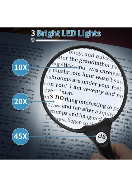 Yaşlılar Için 2'li Paket 30X 60X 90X Kuyumcu Büyüteç Paketi (Yurt Dışından) modelleri