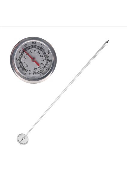 Uzun Saplı Kompost Toprak Termometresi - Hızlı Tepkili Paslanmaz Çelik (Yurt Dışından) modelleri