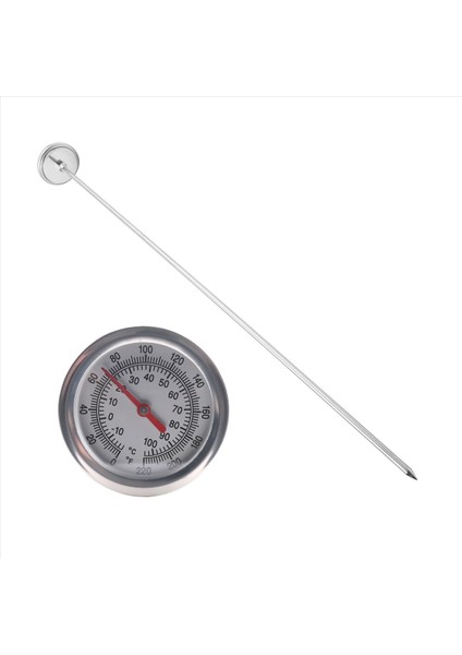 Uzun Saplı Kompost Toprak Termometresi - Hızlı Tepkili Paslanmaz Çelik (Yurt Dışından) indirimleri