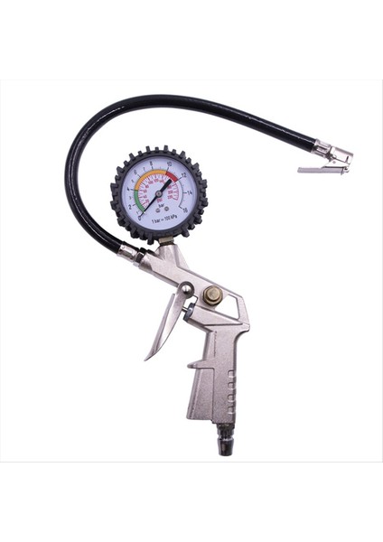 Araba, Motosiklet, Suv ve Şişirme Pompaları Için Lastik Basınç Ölçer (Yurt Dışından)