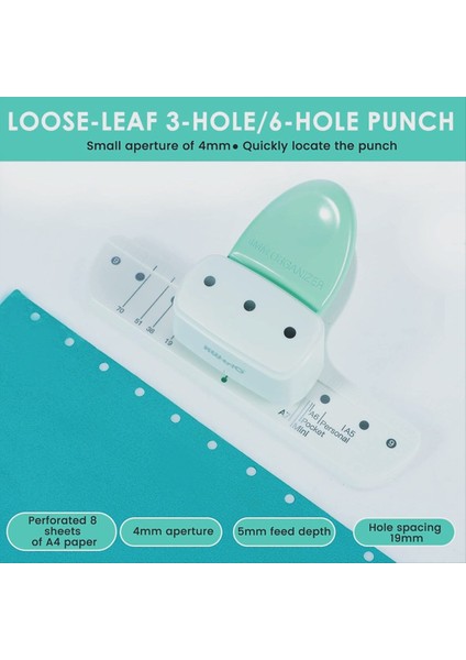 Kw-Trıo Yaprak Delgeç Günlük Planlayıcı Ayarlanabilir (Yurt Dışından) modelleri