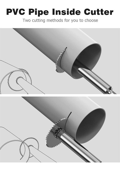 1/4 Inç Altıgen Pvc Sıhhi Tesisat Iç Boru Kesici Seti (32MM X3, 44MM X1) (Yurt Dışından) fiyatları