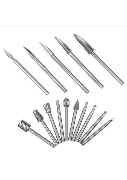 15 Parça Ahşap Oyma ve Gravür Matkap Ucu Seti, Kendin Yap Ahşap El Sanatları Için (Yurt Dışından) modelleri