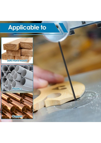 45 Adet 5 Inç Pimli Uçlu Dekupaj Testeresi Bıçağı, (Yurt Dışından) fiyatları