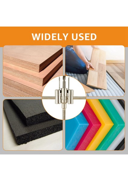 40 Ila 300 mm Ayarlanabilir Dairesel Delik Testeresi Ahşap Kesici Matkap Ucu (Yurt Dışından) indirimleri