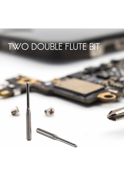 10 Adet Iki Kanallı Düz Uçlu Frezeler Düz Yuva Ucu Ahşap Kesici (Yurt Dışından) modelleri