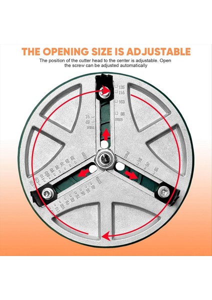 Delme, Delik Testeresi ve Ahşap Işleme Aletleri Için Ayarlanabilir Delme Testeresi Aleti (Yurt Dışından) modelleri