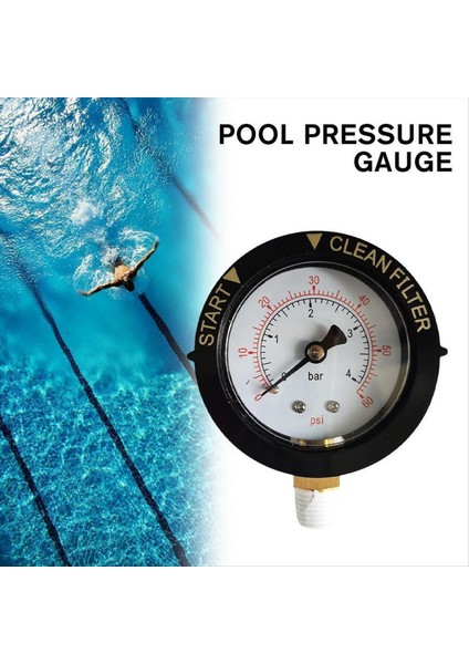 190058 0-60 Psı, Başlatma ve Temizleme Filtresi Su Basınç Ölçeri (Yurt Dışından) fiyatları