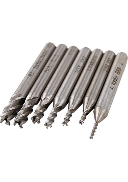 Swt 7 Adet Hss Cnc 4 Kanallı Freze Seti 1,5 2 2,5 3 4 5 6 mm (Yurt Dışından) fiyatları