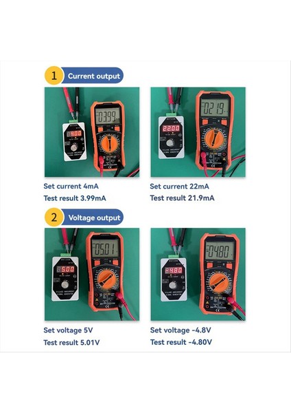 Çok Işlevli Sinyal Jeneratörü 4-20MA Akım Voltaj Sıcaklık (Yurt Dışından) modelleri