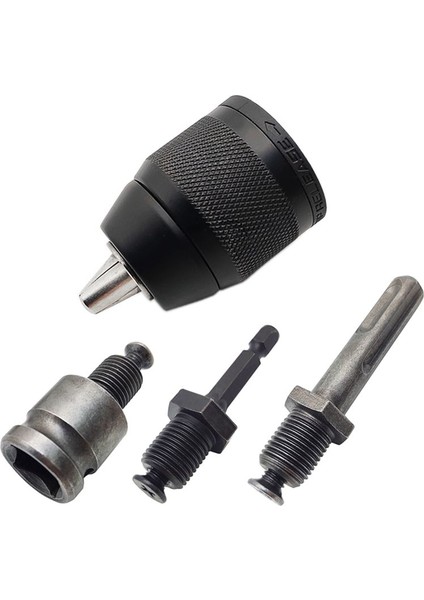 2-13MM Anahtarsız 3 Çeneli 1/20-20UNF Matkap Mandren Hızlı Değiştirme Adaptörü (Yurt Dışından)