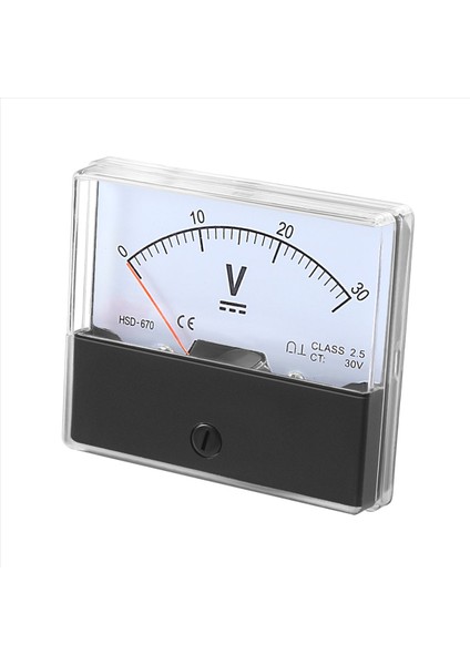 DH-670 Doğruluk Dc 30V Analog Panel Metre Voltmetre (Yurt Dışından) modelleri
