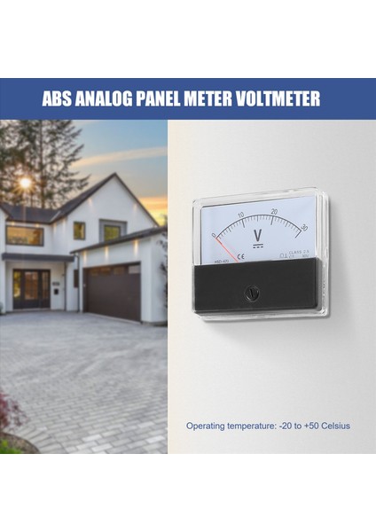 DH-670 Doğruluk Dc 30V Analog Panel Metre Voltmetre (Yurt Dışından) indirimleri