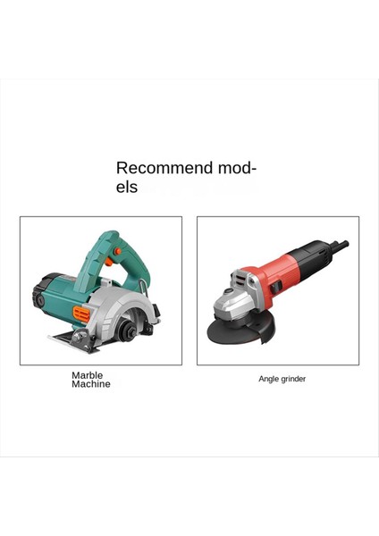 Fayans, Taş Kesme Bıçakları ve Dayanıklı Malzemeler Için Testere Bıçakları 105X22.23MM (Yurt Dışından) fırsatları