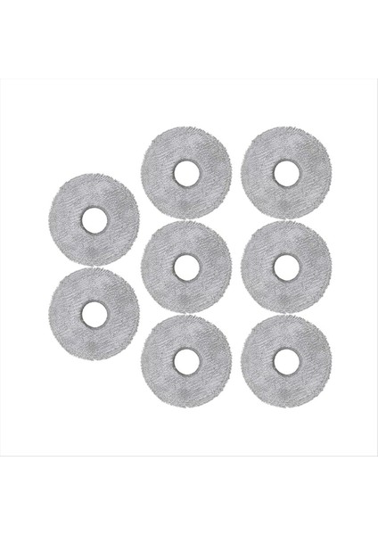 Jonr P20 Pro/t5 Pro Robot Süpürge Için 8 Adet Mikrofiber Paspas Bezi (Yurt Dışından) modelleri