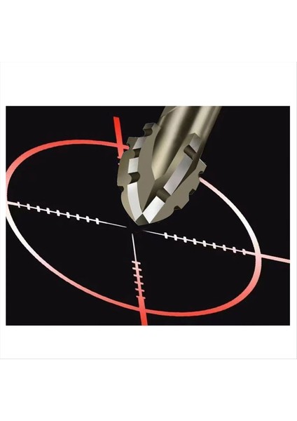Kuru Delme Için Yeni Dört Kenarlı Testere Dişli Eksantrik Matkap 4 Adet (Yurt Dışından) fiyatları