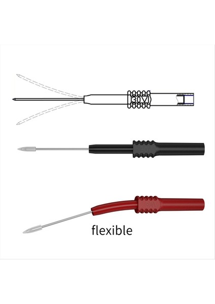 Dijital Elektrik Test Probları Seti ile Multimetre Test Uçları Kiti (Yurt Dışından) indirimleri