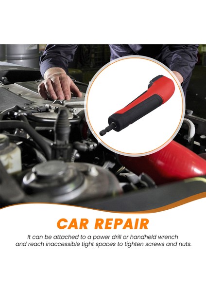 90 Derece Dik Açı Matkap Uzatma Adaptörü 1/4 Inç Manyetik Tornavida Altıgen Matkap Soket Tutucu Anahtar Aracı (Yurt Dışından) indirimleri