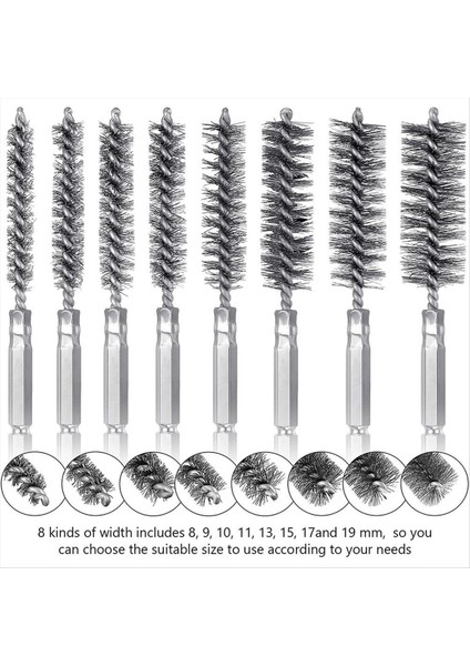 1/4 Inç Altıgen Saplı Çelik Telli Tel Fırça Matkap Ucu Seti (Yurt Dışından) fırsatları