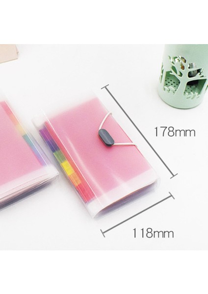 Yeni Ofis A6 Genişleyen Dosya Klasörü Cüzdan Organ Çantası 13 Katmanlı Gökkuşağı Askılı Halat Tipi Dosyalama Ürünleri (Yurt Dışından) fiyatları