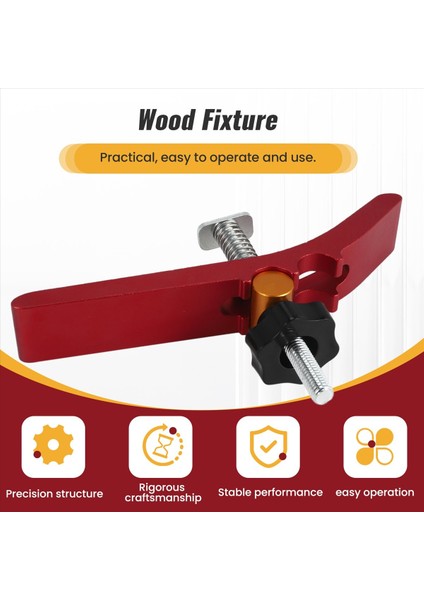 Ahşap Işleme T-Ray Sabitleme Kelepçesi Seti Alüminyum T-Yuvası Masa B (Yurt Dışından) indirimleri