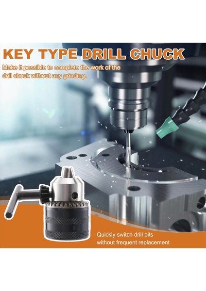 Anahtar Tipi 1,5-13 mm Kapasiteli B16 Konik Delikli Matkap Ucu (Yurt Dışından) fırsatları