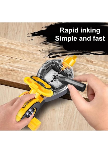 Tahta Ölçümü Üzerine Işaretleme Için Tebeşir Çizgisi Ağaç Işleme Işaretleme Aracı (Yurt Dışından) fiyatları