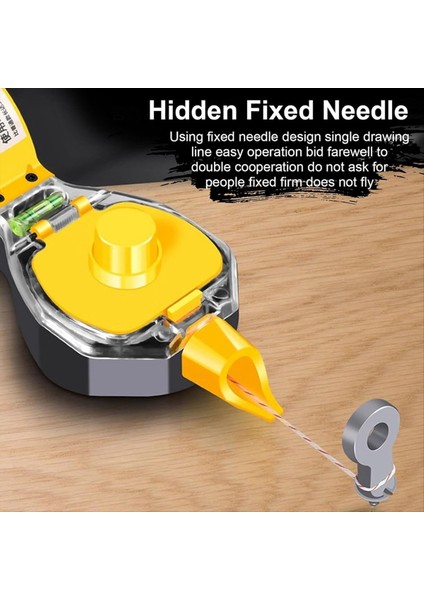 Tahta Ölçümü Üzerine Işaretleme Için Tebeşir Çizgisi Ağaç Işleme Işaretleme Aracı (Yurt Dışından) indirimleri