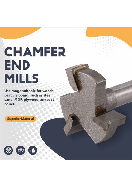 Cnc Spoilboard Yüzey Işleme Freze Kesici Freze Ucu 1/4 Inç Şaft (Yurt Dışından) fırsatları