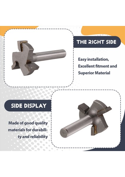 Cnc Spoilboard Yüzey Işleme Freze Kesici Freze Ucu 1/4 Inç Şaft (Yurt Dışından) indirimleri