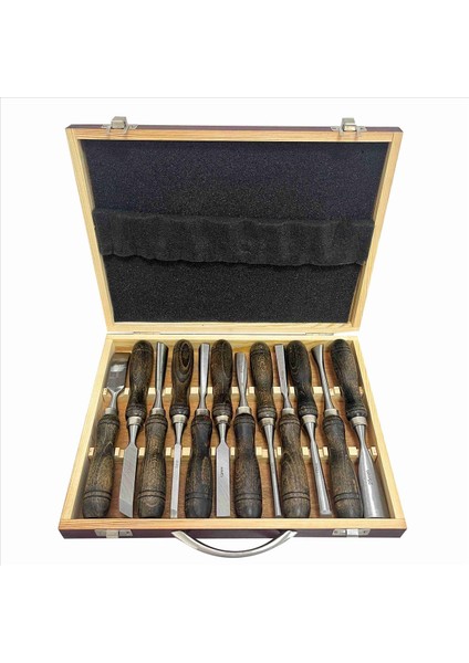 Ahşap Oyma Bıçağı Keski Kesici El Aleti Seti Marangozluk Düz Keski (Yurt Dışından)