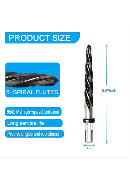 Köprü Inşaatı Rayba Matkap Ucu, M2 Hss Konik Aynalı Rayba (Yurt Dışından) indirimleri