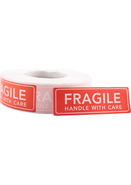 RULO/500 Adet Kırılgan Etiketler - Dikkatli Tutun Kırılgan Etiketleri - Taşınma, Nakliye, Postalama Için (Yurt Dışından) fırsatları