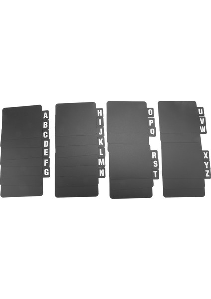 26 Adet Vinil Plak Bölücü DVD Alfabetik Bölücüler Az Alfabetik Bölücüler Alfabetik Plak Düzenleyici (Yurt Dışından)