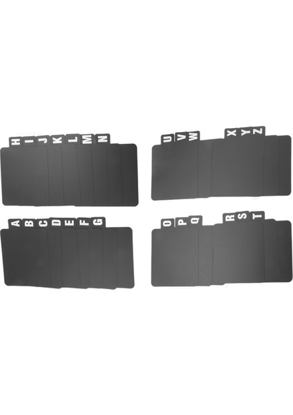 26 Adet Vinil Plak Bölücü DVD Alfabetik Bölücüler Az Alfabetik Bölücüler Alfabetik Plak Düzenleyici (Yurt Dışından) modelleri