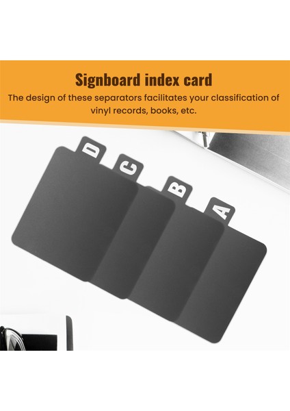 26 Adet Vinil Plak Bölücü DVD Alfabetik Bölücüler Az Alfabetik Bölücüler Alfabetik Plak Düzenleyici (Yurt Dışından) fırsatları