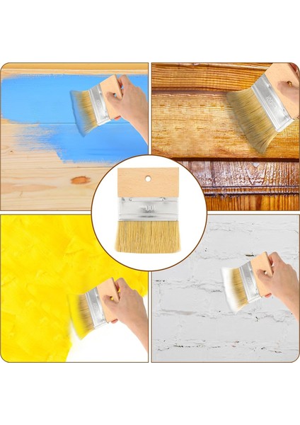 Fırça Ev Dekorasyonu 5 Inç Akrilik Karıştırma Fırçaları Araçları Reçine Boya Fırçası Setleri Ağda Yağı Mobilya Kendin Yap Sanat El Sanatları (Yurt Dışından) indirimleri